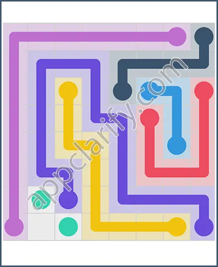 Draw Line: Classic 8x8 Free Level 144 Solution
