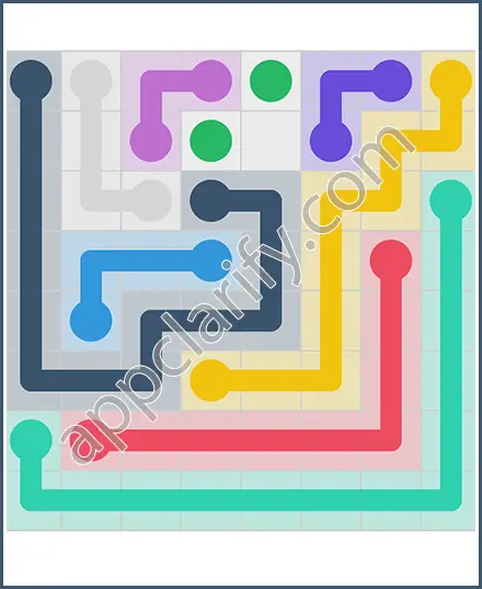 Draw Line: Classic 8x8 Free Level 2 Solution