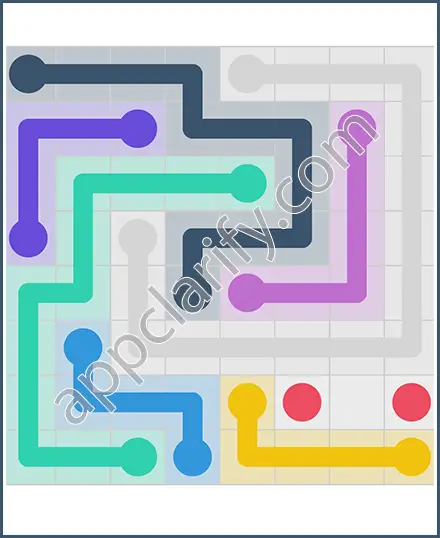 Draw Line: Classic 8x8 Free Level 30 Solution