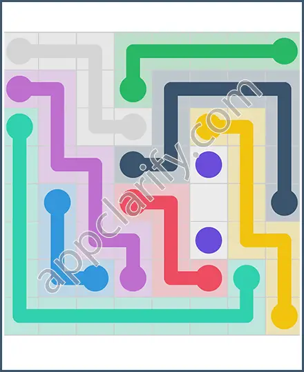 Draw Line: Classic 8x8 Free Level 37 Solution