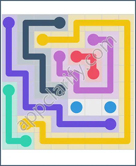 Draw Line: Classic 8x8 Free Level 38 Solution