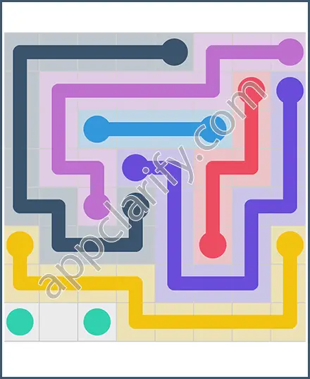 Draw Line: Classic 8x8 Free Level 45 Solution