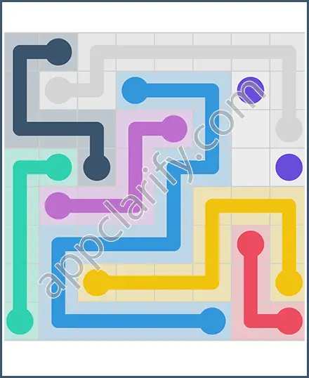 Draw Line: Classic 8x8 Free Level 46 Solution