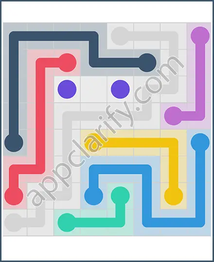 Draw Line: Classic 8x8 Free Level 48 Solution