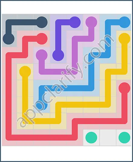 Draw Line: Classic 8x8 Free Level 56 Solution