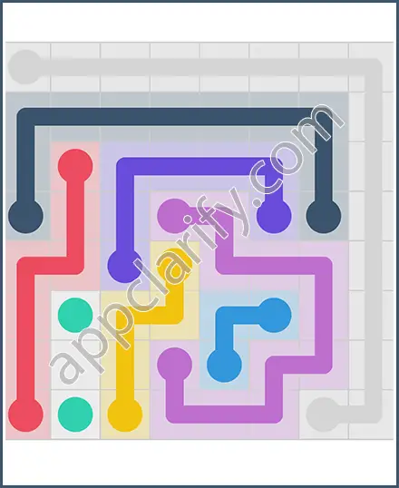 Draw Line: Classic 8x8 Free Level 62 Solution