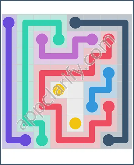 Draw Line: Classic 8x8 Free Level 64 Solution