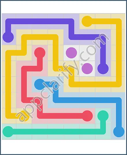 Draw Line: Classic 8x8 Free Level 71 Solution