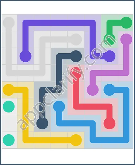 Draw Line: Classic 8x8 Free Level 72 Solution