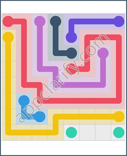 Draw Line: Classic 8x8 Free Level 74 Solution