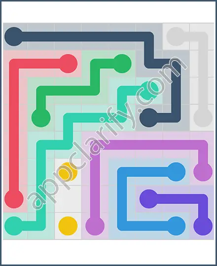 Draw Line: Classic 8x8 Free Level 75 Solution