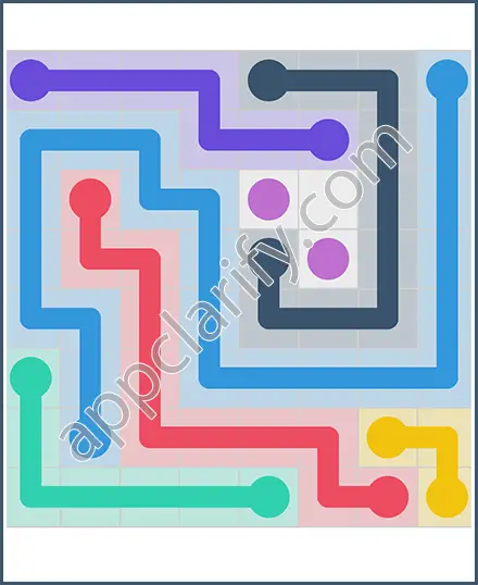 Draw Line: Classic 8x8 Free Level 84 Solution