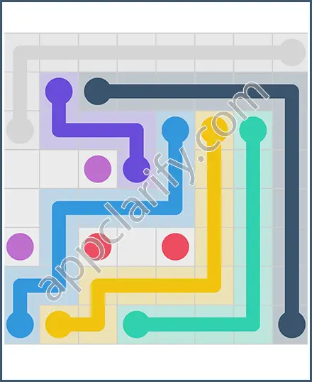 Draw Line: Classic 8x8 Free Level 86 Solution