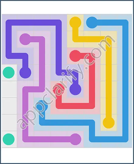 Draw Line: Classic 8x8 Free Level 90 Solution