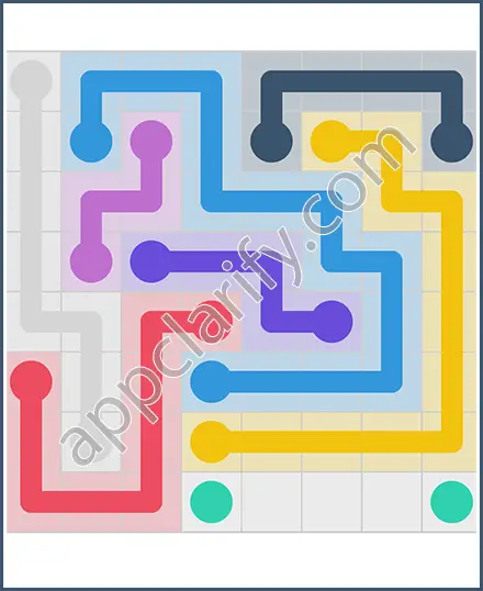 Draw Line: Classic 8x8 Free Level 92 Solution