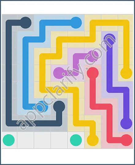 Draw Line: Classic 8x8 Free Level 93 Solution