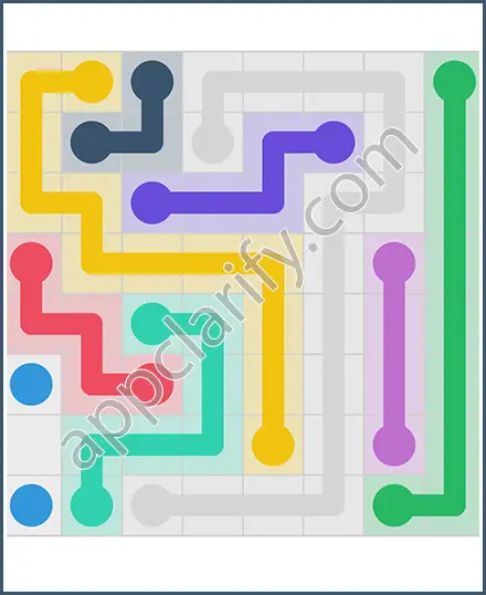Draw Line: Classic 8x8 Free Level 95 Solution