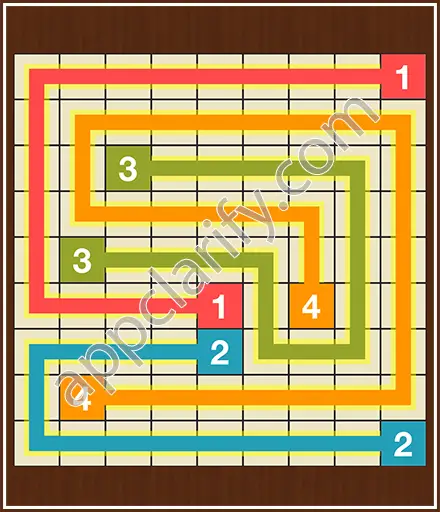 Number Link Puzzling Lines Level 2 Solution