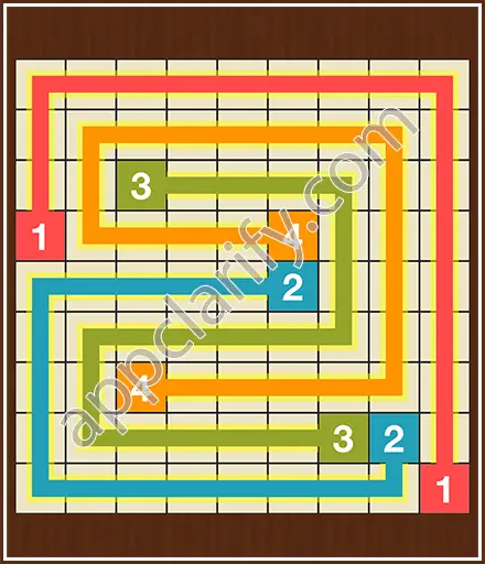 Number Link Puzzling Lines Level 27 Solution