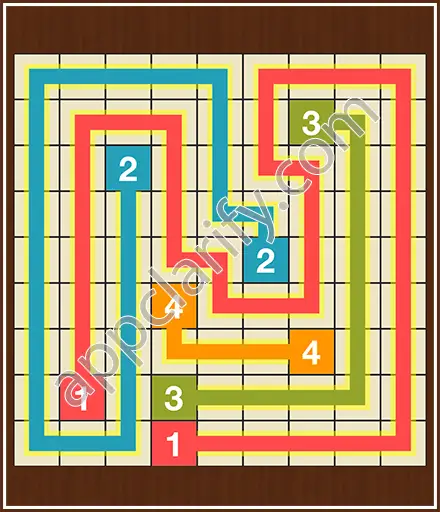 Number Link Puzzling Lines Level 29 Solution