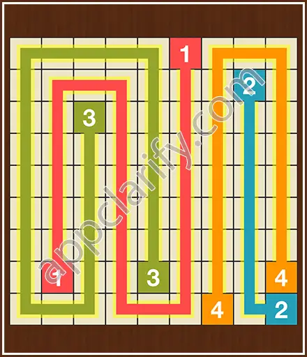 Number Link Puzzling Lines Level 39 Solution