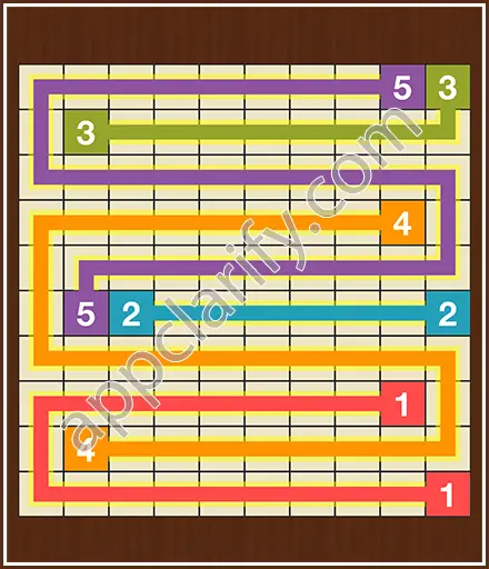 Number Link Puzzling Lines Level 56 Solution