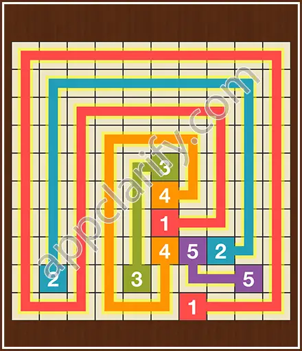 Number Link Puzzling Lines Level 59 Solution