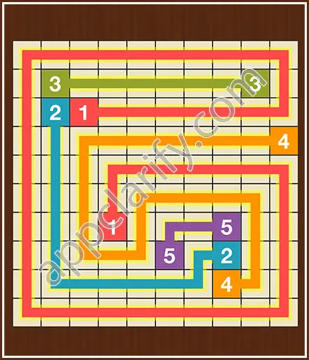 Number Link Puzzling Lines Level 65 Solution