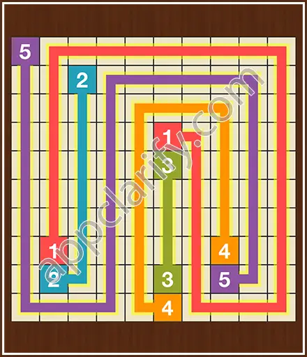 Number Link Puzzling Lines Level 66 Solution