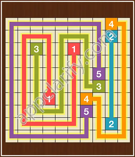 Number Link Puzzling Lines Level 67 Solution