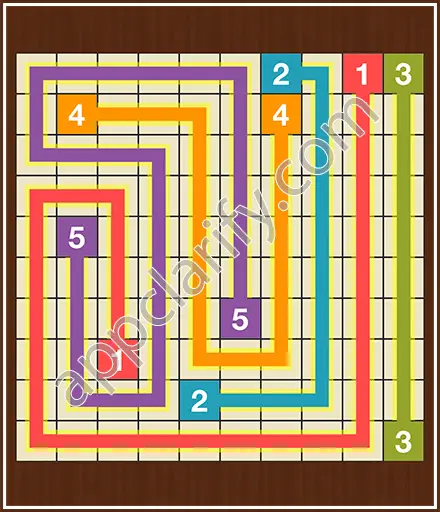 Number Link Puzzling Lines Level 69 Solution