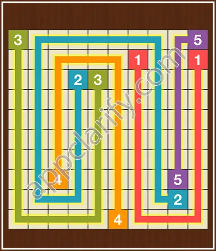 Number Link Puzzling Lines Level 70 Solution