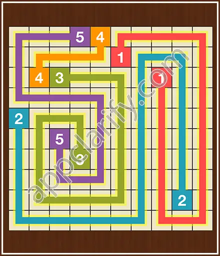 Number Link Puzzling Lines Level 72 Solution