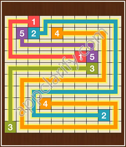 Number Link Puzzling Lines Level 74 Solution
