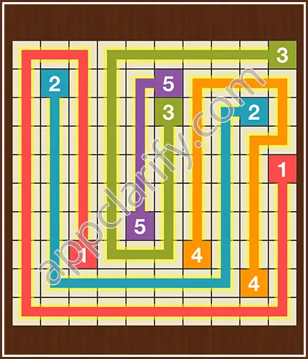 Number Link Puzzling Lines Level 76 Solution