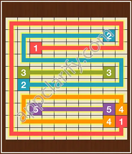 Number Link Puzzling Lines Level 77 Solution
