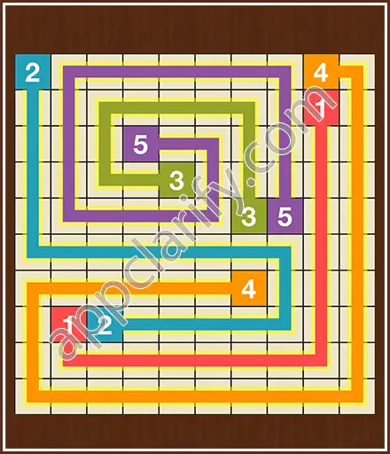 Number Link Puzzling Lines Level 78 Solution