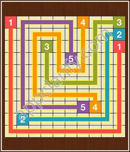 Number Link Puzzling Lines Level 80 Solution