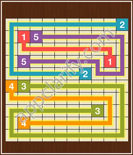 Number Link Puzzling Lines Level 82 Solution