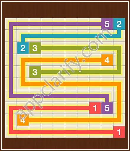 Number Link Puzzling Lines Level 83 Solution