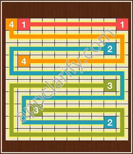 Number Link Puzzling Lines Level 85 Solution