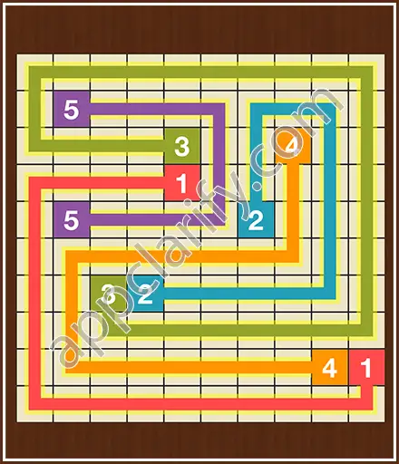 Number Link Puzzling Lines Level 86 Solution