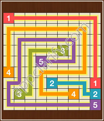 Number Link Sharp Path Level 21 Solution