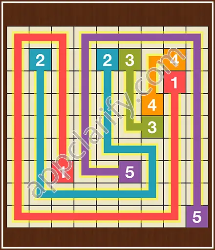 Number Link Sharp Path Level 35 Solution
