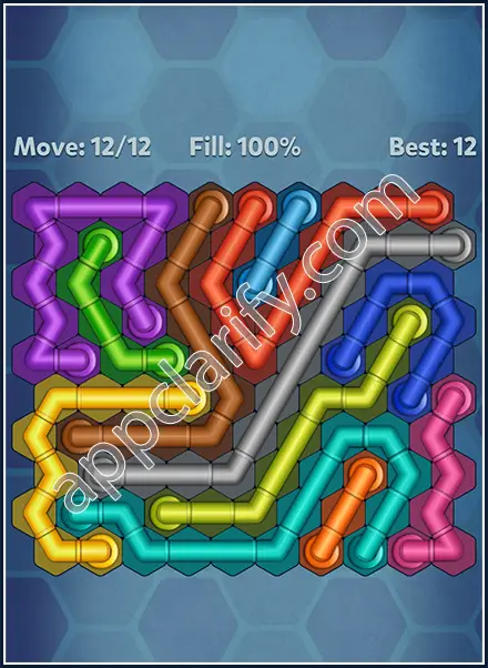 Pipe Lines: Hexa All Star 2 Level 1 Solution
