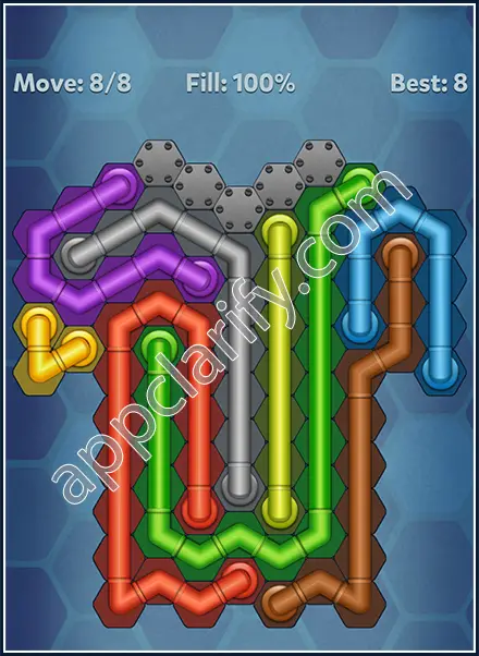 Pipe Lines: Hexa All Star 2 Level 100 Solution