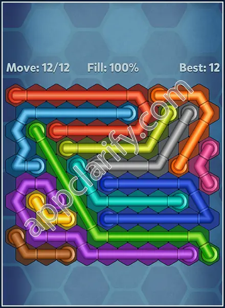 Pipe Lines: Hexa All Star 2 Level 101 Solution