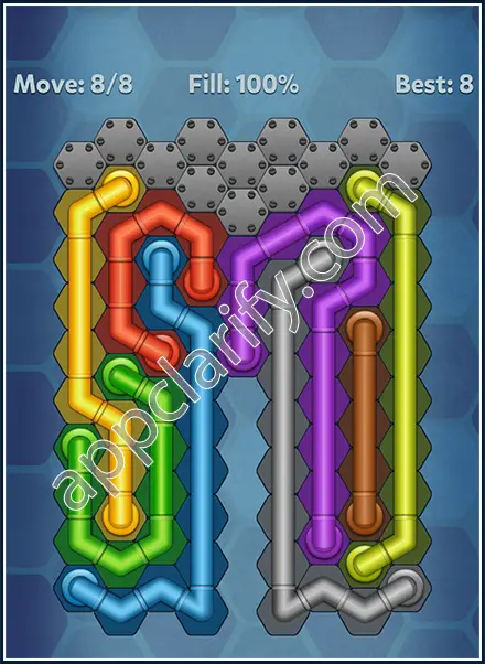 Pipe Lines: Hexa All Star 2 Level 102 Solution