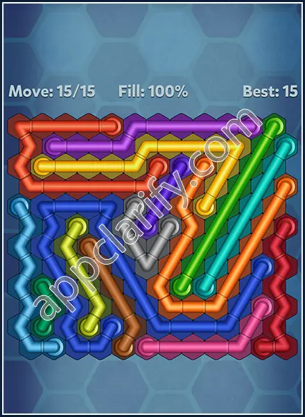 Pipe Lines: Hexa All Star 2 Level 107 Solution