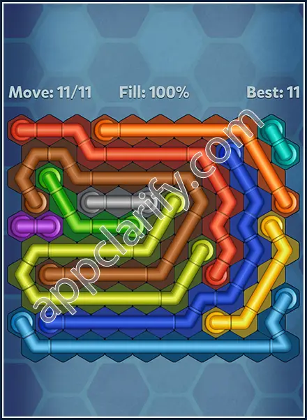 Pipe Lines: Hexa All Star 2 Level 109 Solution